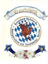 Gau-Chronik des Altbayrisch-Schwäbischen Gauverbandes altbayerisch Gauchronik 